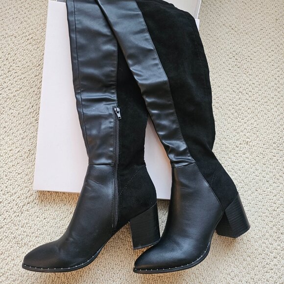 OVER THE KNEE BOOTS "REPORTSHOES" "TRACY" - Picture 5 of 7